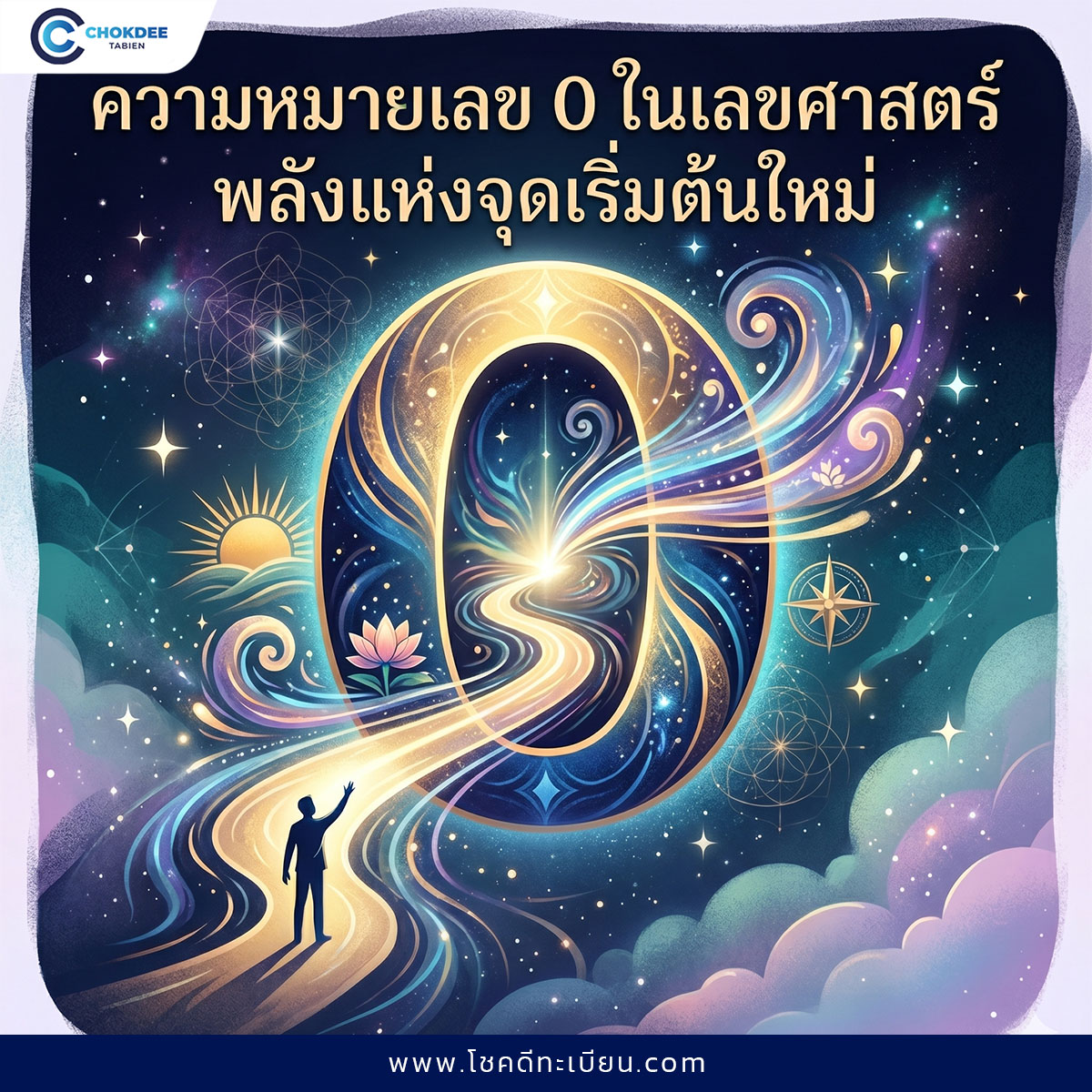 เลข 0 พลังแห่งจุดเริ่มต้น พร้อมความหมายเมื่ออยู่กับเลขอื่น